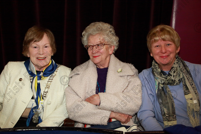 Feis28022019Thu37 
 37
Soroptimist International (Cork); Tess Hogan president; Lavinia Henderson and Rowena Murphy.

Class: 85: The Soroptimist International (Cork) Perpetual Trophy and Bursary”
Bursary Value €130 Unison or Part Choirs 13 Years and Under Two contrasting folk songs.

Feis Maitiú 93rd Festival held in Fr. Mathew Hall. EEjob 28/02/2019. Picture: Gerard Bonus