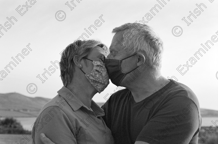 Kate and Frank 
 Kate and Frank O' Connor celebrating their 35th wedding anniversary through lockdown, Dingle, Co. Kerry