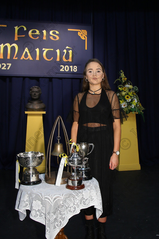 Feis23032018Fri20 
 20~21
Pattie Maguire from Rathpeacon won the Fiona Shaw Trophy, the Filbrogan Perpetual Cup for Overall Speech and Drama, Juniors and Seniors; The Dulux Trophy and the Claire O’Halloran Memorial Trophy. Feis Maitiú 92nd Festival held in Fr. Mathew Hall. EEjob 23/03/2018 Picture: Gerard Bonus