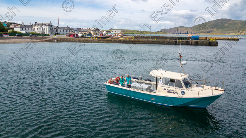 dan-aqua-17 
 Ocean Week 2022 lizabeth and Brendan Curtin of Kerry Aquaterra adventures by land & sea on the Skellig Bounty at Knightstown, Valencia Island. Picture Dan Linehan