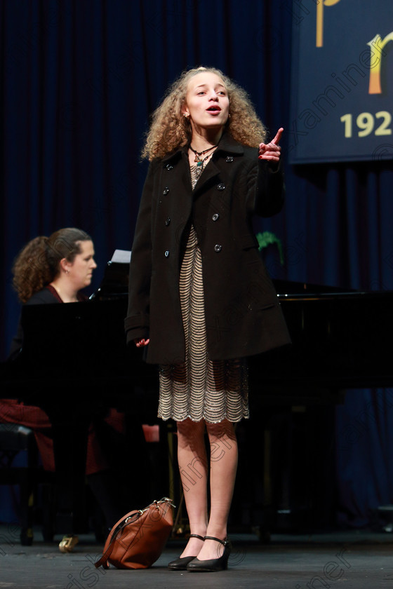 Feis08022019Fri36 
 36
Bronze Performance by Appolilly Szwarc from Shanballymore singing “The Life of Me”.

Class: 111: “The Edna McBirney Memorial Perpetual Cup” Solo Action Song 16 Years and Under Section 1. Action song of own choice.

Feis Maitiú 93rd Festival held in Fr. Matthew Hall. EEjob 08/02/2019. Picture: Gerard Bonus