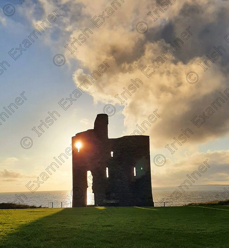 20210809 201451 
 Sun beginning to set at Ballybunion Co Kerry