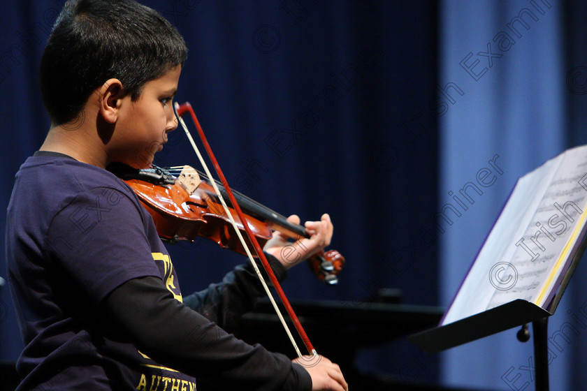 Feis29012018Mon22 
 22
Rivan Gosh performing.
 EEjob 29/01/2018 
Feis Maitiú 92nd Festival held in Fr. Matthew Hall 
Picture: Gerard Bonus

Instrumental Music
Class 241 Violin Solo 10 years and Under