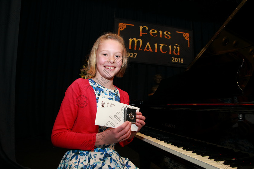 Feis29012018Mon15 
 15
Silver Medallist, Ellen Crowley from Riverstick.
 EEjob 29/01/2018 
Feis Maitiú 92nd Festival held in Fr. Matthew Hall 
Picture: Gerard Bonus

Class: 165: Piano Solo 12 years and Under