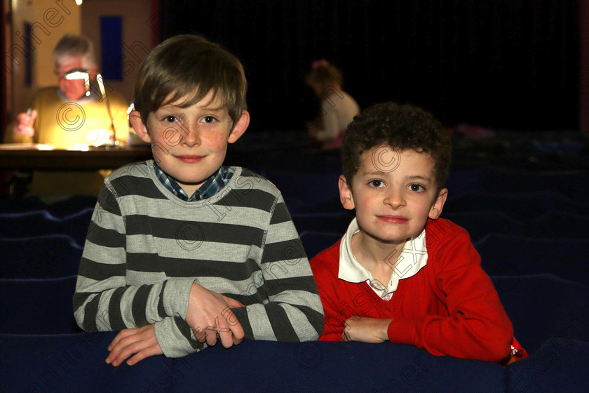 Feis21032018Wed09 
 9
Performers Joe Dunne and Ben O’Leary from Glanmire.
 Labhairt na Filíocht agus Míreanna Drámaíochta Class: 516: Bhéarslabhairt 9 Bliana D’Aois Nó Faoina Roinn 1 Feis Maitiú 92nd Festival held in Fr. Mathew Hall. EEjob 21/03/2018 Picture: Gerard Bonus