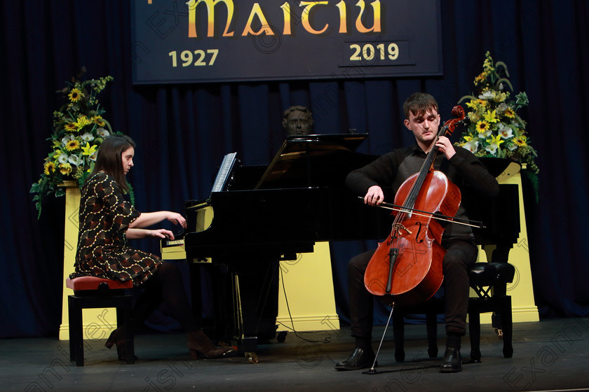 Feis0602109Wed37 
 37~38
Rob Murphy from Kilkenny playing Haydn Cello Concerto 1st movement orchestra provided by Ciara Moroney.

Class: 246: Violoncello Concerto One Movement from a Concerto.

Feis Maitiú 93rd Festival held in Fr. Matthew Hall. EEjob 06/02/2019. Picture: Gerard Bonus