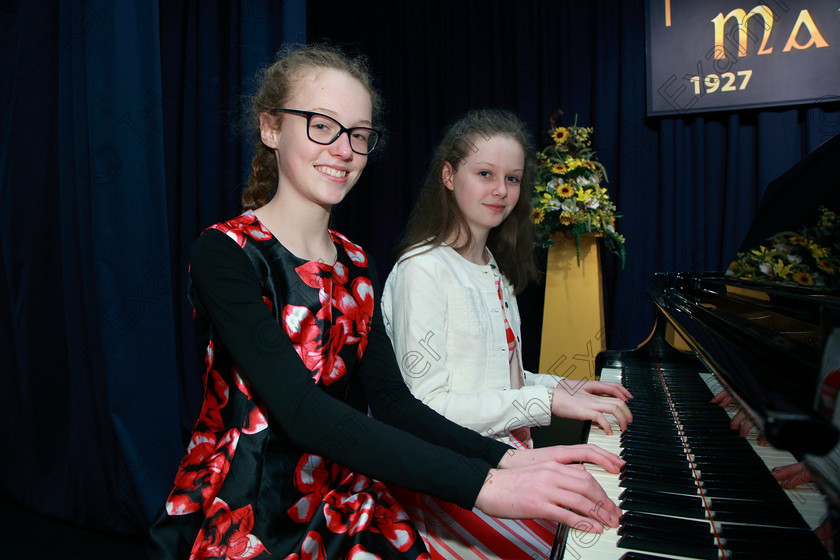 Feis31012018Wed16 
 15
Fodhla Dunne and Elana Cabrara-Pinto from Waterford performed in Piano Duet Class: 188: 16 years and under, confined.
 Feis Maitiú 92nd Festival held in Fr. Matthew Hall. EEjob 31/01/2018 Picture: Gerard Bonus