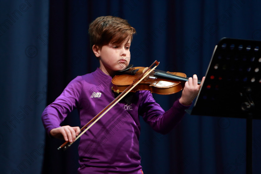 Feis03022020Mon21 
 21 
James Maume performing.

Class :241: Violin Solo10Years and Under Mozart – Lied No.4 from ’The Young Violinist’s Repertoire

Feis20: Feis Maitiú festival held in Father Mathew Hall: EEjob: 03/02/2020: Picture: Ger Bonus.