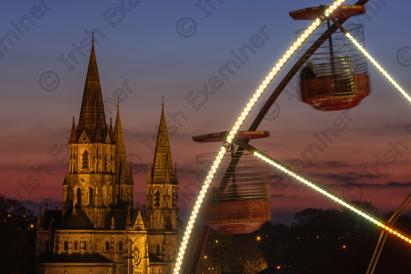 8015695 
 The Cork Christmas Ferris Wheel is back providing great views over the city. Picture: Chris Martin