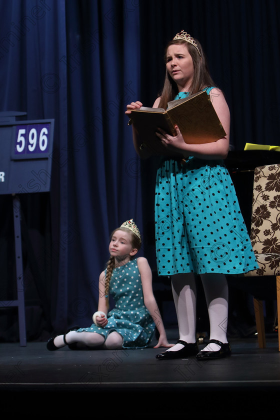 Feis27032018Tue70 
 65~69
A fabulous 90 marks for the family of Faye, Sophia and Charlotte Herlihy from Ballinhassig performed in the Family Class A programme of own choice not to exceed 10 minutes they called it “Sisterhood” every adjudicator at this year’s Feis awarded the top mark of 90 points to one or two acts, many adjudicators don’t give the highest score in years of adjudicating, reflecting the very high standard going through the doors of Fr. Mathew Hall. 
 Feis Maitiú 92nd Festival held in Fr. Mathew Hall. EEjob 28/03/2018 Picture: Gerard Bonus