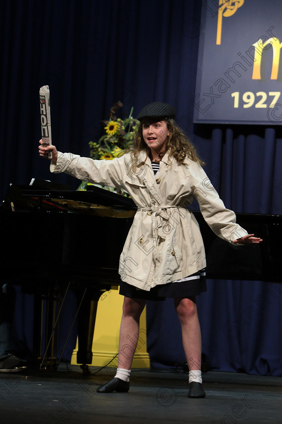 Feis07032018Wed06 
 6
Silver Meddallist section 3, Mia Jones from Douglas also giving a winning Overall performance of “Let Me Entertain You” from Gypsy beating out over 60 performers.
 Singing and School Choirs Class: 113: “The Edna McBirney Memorial Perpetual Award” Solo Action Song 12 Years and Under Section 3 Feis Maitiú 92nd Festival held in Fr. Mathew Hall. EEjob 06/03/2018 Picture: Gerard Bonus.