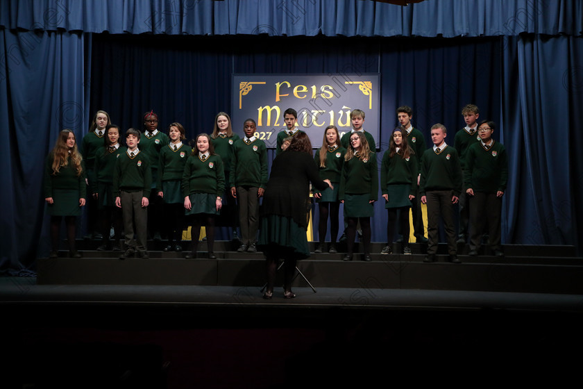 Feis12042018Thu46 
 46~48
Ashton School Choir singing “All Things Bright and Beautiful”.
 Singing Class: 83: “The Loreto Perpetual Cup” Secondary School Unison Choirs Feis Maitiú 92nd Festival held in Fr. Mathew Hall. EEjob 12/04/2018 Picture: Gerard Bonus