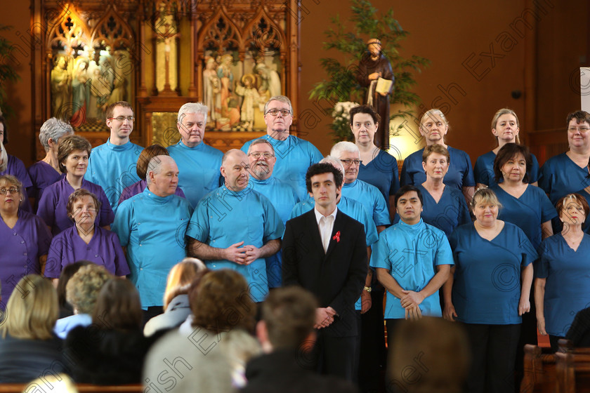 Feis04022018Sun49 
 49~57
Scrubs Choir conducted by Patrick Dalton.
 Holy Trinity Capuchin Church Adult Choirs Class: 78: “The Lynch Memorial Perpetual Cup” Adult Vocal Choirs Two Contrasting Songs Feis Maitiú 92nd Festival held in Fr. Matthew Hall. EEjob 02/02/2018 Picture: Gerard Bonus.