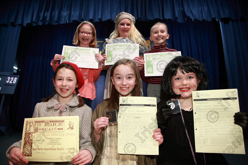 Feis0503202027 
 27
Third Place for Sibéal Nic Congail from Togher for Kinder Transport; Bronze Medal for Charlotte Herlihy from Ballinhassig performed The Little Match Girl; Silver Medallist Aisling Twomey from Ballinhassig performed The Witches: Emer Barry Murphy from Ballincollig gave a Commended performance of Mobile Madness; Leah Buckley from Blarney gave a Commended performance of The Little Match Girl and Alex Foley from Nashe’s Boreen gave a Highly Commended performance of Mobile Madness.

Class:328: “The Fr. Nessan Shaw Memorial Perpetual Cup” Dramatic Solo 10 Years and Under

Feis20: Feis Maitiú festival held in Father Mathew Hall: EEjob: 05/03/2020: Picture: Ger Bonus.