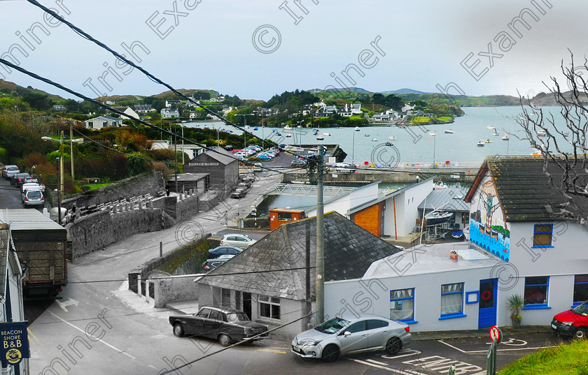 Baltimore4mixhires 
 NOW AND THEN BALTIMORE

View of Baltimore village and pier in August 1970 Ref. 638P-99 old black and white West Cork