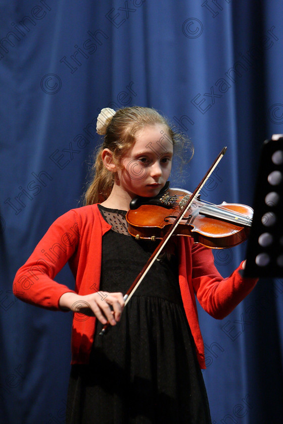 Feis29012018Mon39 
 39
Georgia Ellen Hynes performing.
 EEjob 29/01/2018 
Feis Maitiú 92nd Festival held in Fr. Matthew Hall 
Picture: Gerard Bonus

Instrumental Music 
Class: 242: Violin Solo 8 years and under.