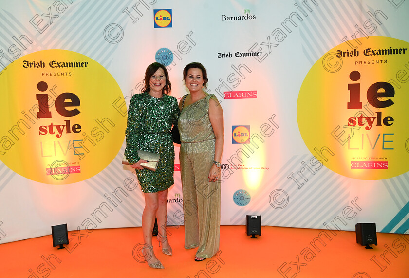 LC-ie-style-54 
 Karen Tobin and Grainne Crean, of Clarins at City Hall for the Irish Examiner iestylelive2024 at City Hall Cork. Pic Larry Cummins