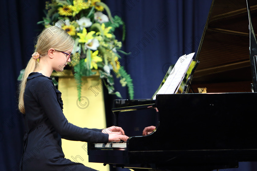 Feis31012019Thur02 
 2
Lisa Kaar performing set piece.

Feis Maitiú 93rd Festival held in Fr. Matthew Hall. EEjob 31/01/2019. Picture: Gerard Bonus

Class: 165: Piano Solo 12YearsandUnder (a) Prokofiev –Cortege de Sauterelles (Musique d’enfants). (b) Contrasting piece of own choice not to exceed 3 minutes.