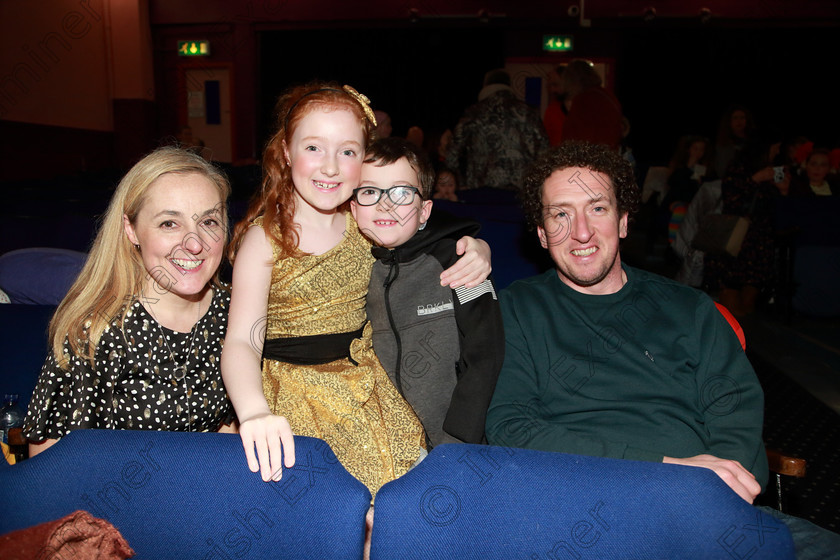 Feis07022020Fri66 
 66
Performer Ellis O’Brien from Bishopstown with her mum Carol Desmond dad Conor O’Brien and brother Lachlan O’Brien.

Class:114: “The Henry O’Callaghan Memorial Perpetual Cup” Solo Action Song 10 Years and Under

Feis20: Feis Maitiú festival held in Father Mathew Hall: EEjob: 07/02/2020: Picture: Ger Bonus.