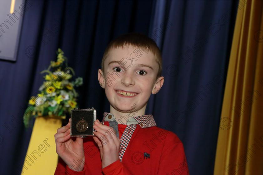 Feis20032018Tue35 
 35
Bronze Medallist Calum Somers from Rathcormac.
 Speech and Drama Class: 329: Dramatic Solo 8 Years and Under Feis Maitiú 92nd Festival held in Fr. Mathew Hall. EEjob 20/03/2018 Picture: Gerard Bonus