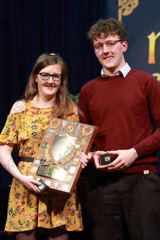 Feis13022019Wed40 
 40
Trophy Winner Orlaigh O’Driscoll from The City Centre and Bronze Medallist from Dublin.

Class: 202: “The Frank Lacey Memorial Perpetual Shield” Senior Brass Programme not to exceed 12 minutes.

Feis Maitiú 93rd Festival held in Fr. Mathew Hall. EEjob 13/02/2019. Picture: Gerard Bonus