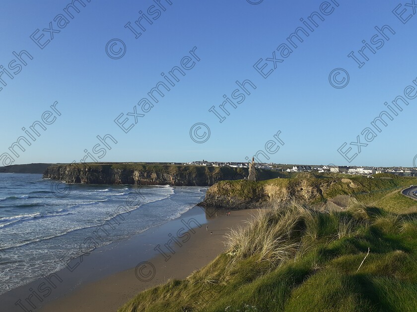 20220415 192847 
 Photo taken overlooking Ballybunion Beach Co Kerry on the 1st May, 2022. Picture: Tim O'Sullivan.