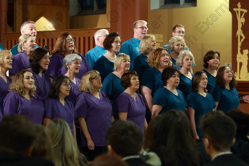 Feis0302109Sun75 
 74~77
Scrubs Choir singing “Standing In A Need Of A Prayer” and “Bohemian Rhapsody” Conducted by Patrick Dalton.

Class: 78: “The Lynch Memorial Perpetual Cup” Adult Vocal Choirs Two Contrasting Songs.

Feis Maitiú 93rd Festival held in Fr. Matthew Hall. EEjob 03/02/2019. Picture: Gerard Bonus.