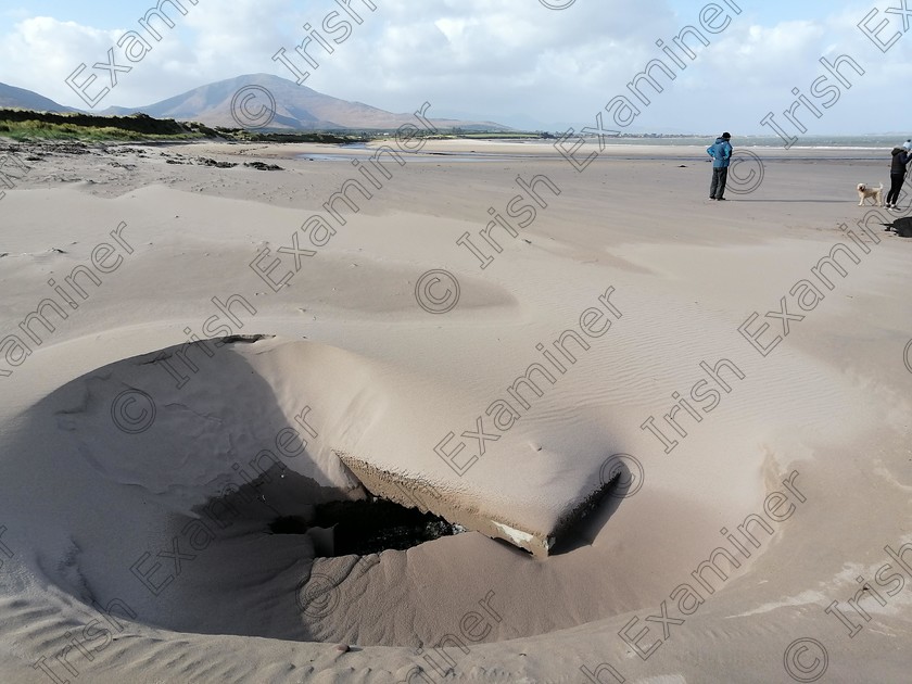 IMG 20201031 115453 
 Enjoying the sites at shore Acre Co kerry During Storm Aidan
Caption Eye of the storm