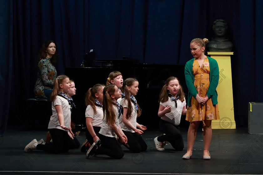 Feis01032020Sun21 
 21~33
Pam Golden Drama singing their own choice songs from Sound of Music.

Class:102: “The Juvenile Perpetual Cup” Group Action Songs 13 Years and Under

Feis20: Feis Maitiú festival held in Father Mathew Hall: EEjob: 01/03/2020: Picture: Ger Bonus