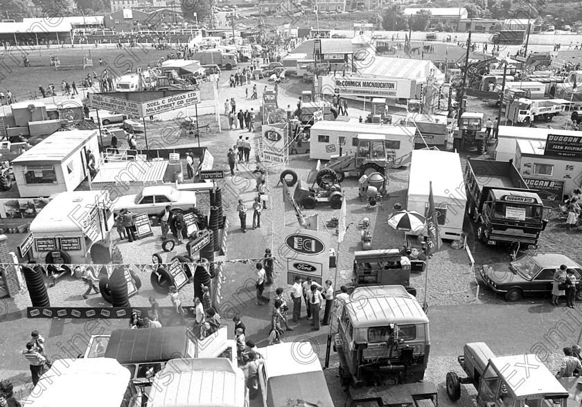 1120128 
 General view of the Munster Agricultural Society Summer Show at Cork Showgrounds 21/6/1977 Ref. 210/135