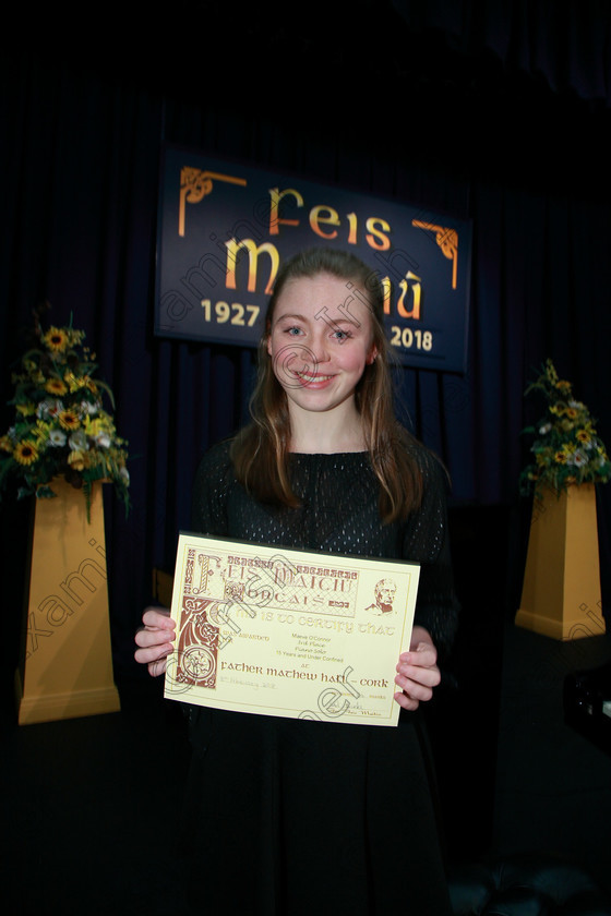 Feis08022018Tur20 
 20
Joint 3rd place Maeve O’Connor from Waterfall.
 Instrumental Music Class: Piano: 184: Piano Solo15 Years and Under Confined
Feis Maitiú 92nd Festival held in Fr. Mathew Hall. EEjob 08/02/2018 Picture: Gerard Bonus.