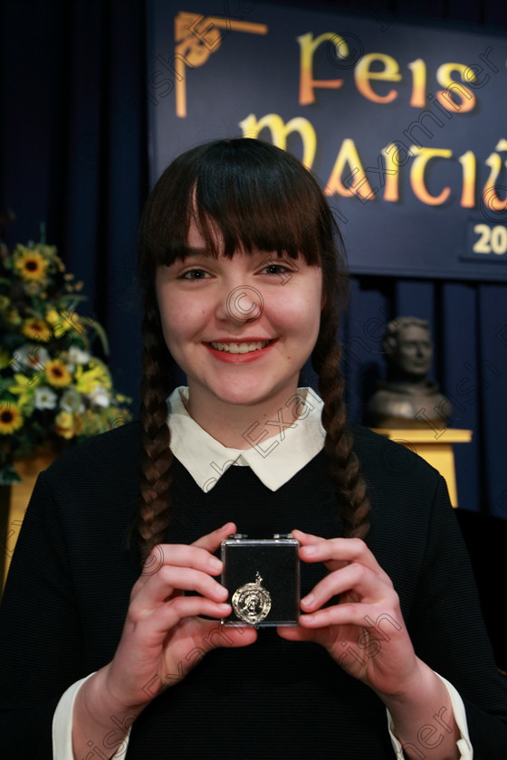 Feis07032018Wed39 
 39~40
Silver Medallist Ava Hennessy from Douglas for her performance of “Pulled” from Adams Family”.
 Singing and School Choirs Class: 112: “The C.A.D.A. Perpetual Trophy” Solo Action Song 14 Years and Under Section 1 Feis Maitiú 92nd Festival held in Fr. Mathew Hall. EEjob 06/03/2018 Picture: Gerard Bonus.