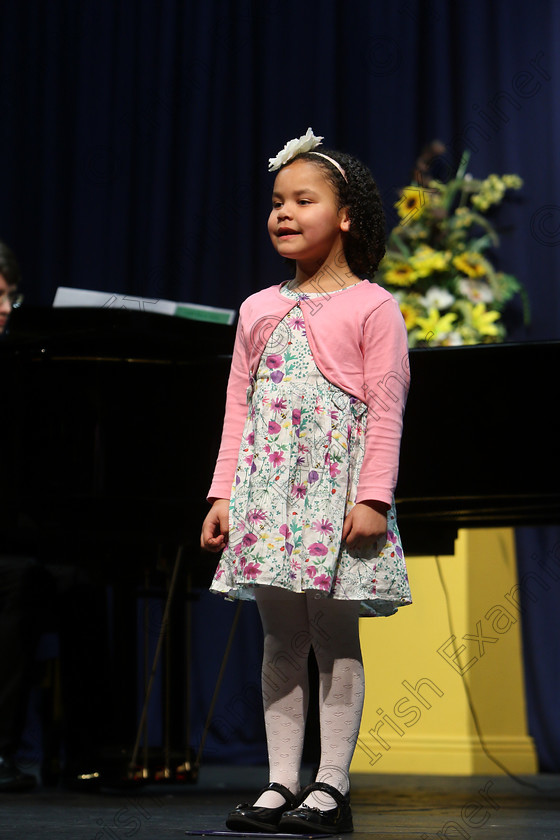 Feis27032018Tue28 
 28
Bronze Medal for Sophia Considine singing backed by Accompanist Michael Young.
 Singing Class: 56: 7 Years and Under Crawley The Penguin Dance Feis Maitiú 92nd Festival held in Fr. Mathew Hall. EEjob 27/03/2018 Picture: Gerard Bonus