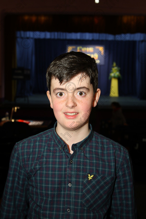 Feis22032018Thu41 
 41
Performer Darragh McGee from Glanmire .
 Labhairt na Filíocht agus Míreanna Drámaíochta Class: 514: Bhéarslabhairt 13 Bliana D’Aois Nó Faoina Feis Maitiú 92nd Festival held in Fr. Mathew Hall. EEjob 22/03/2018 Picture: Gerard Bonus