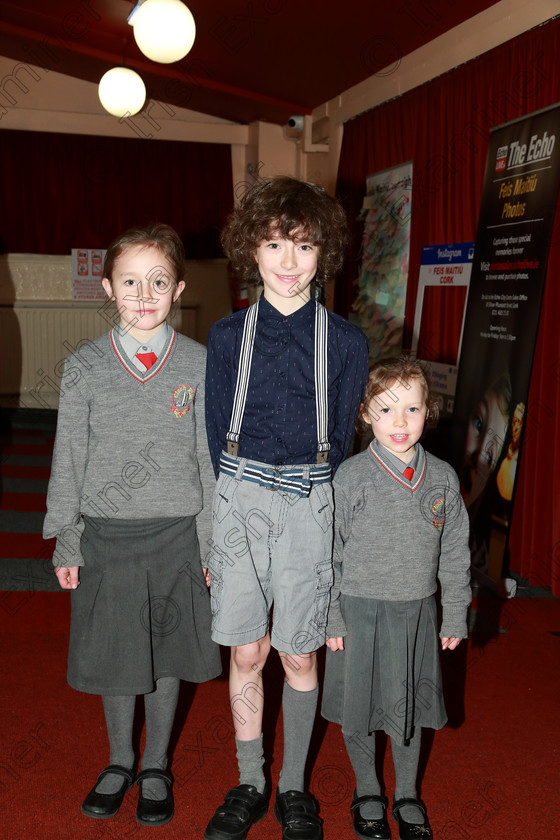 Feis0503202023 
 23
Cian McSweeney from Inniscarra with his sisters Éire and Searlaith.

Class:328: “The Fr. Nessan Shaw Memorial Perpetual Cup” Dramatic Solo 10 Years and Under

Feis20: Feis Maitiú festival held in Father Mathew Hall: EEjob: 05/03/2020: Picture: Ger Bonus.