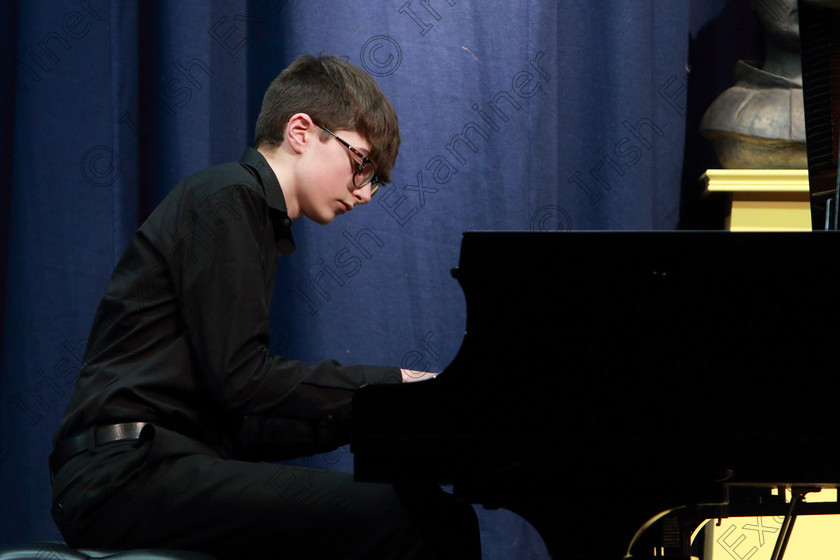 Feis06022020Thurs39 
 39
Karl Riedewald from Douglas giving a Winning performance.

Class:154: “The Theo. Gmur Memorial Bursary” Bursary Value €80 Sponsored by Feis Maitiú Junior Piano Prizewinners Qualifying Programme.

Feis20: Feis Maitiú festival held in Father Mathew Hall: EEjob: 06/02/2020: Picture: Ger Bonus.