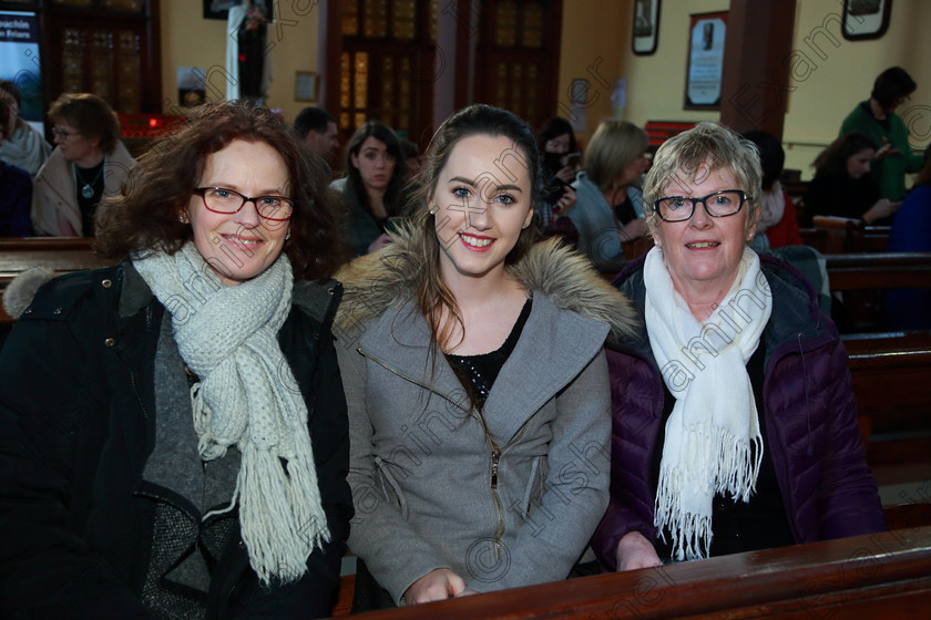 Feis0302109Sun05 
 5
Sally Cashman, Niamh Fitzgibbon and Trish Dunlea members of The Voices Killeagh.

Class: 76: “The Wm. Egan Perpetual Cup” Adult Sacred Choral Group or Choir Two settings of Sacred Words.

Feis Maitiú 93rd Festival held in Fr. Matthew Hall. EEjob 03/02/2019. Picture: Gerard Bonus.