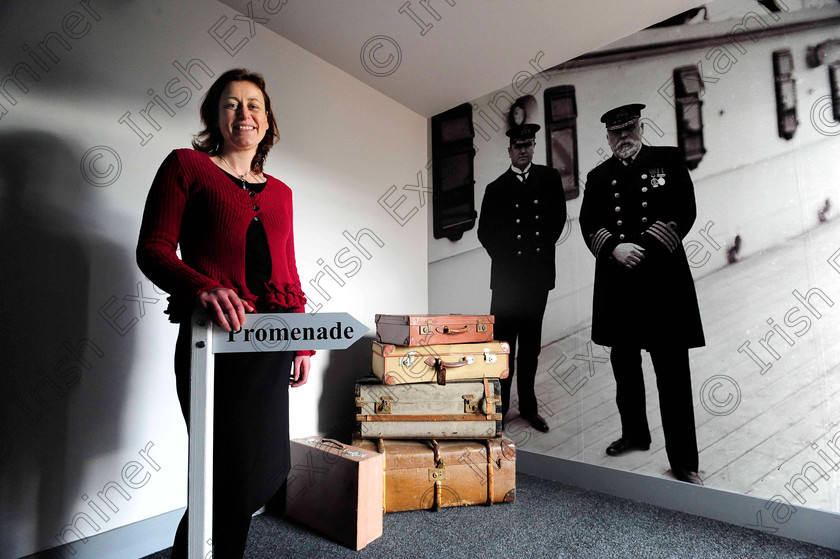 1385309 
 NEWS 16/02/2012 Sonia Joyce, Director of the Titanic Experience in Cobh, Co, Cork.
Picture Denis Scannell 
 Keywords: DENIS SCANNELL