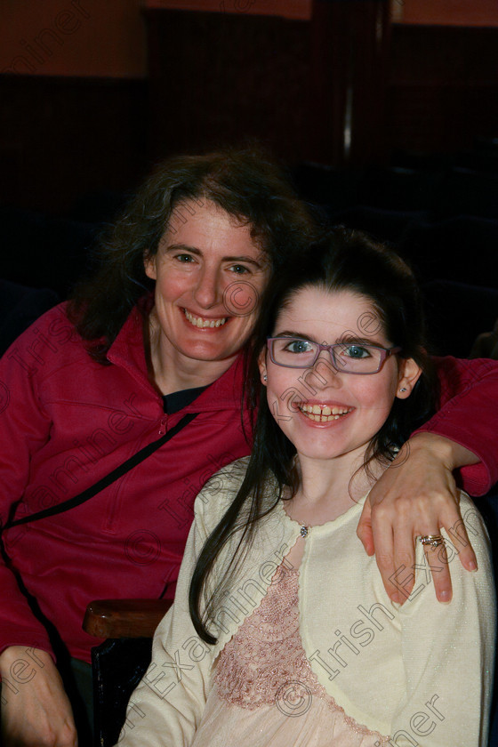 Feis12032018Mon06 
 6
Saoirse Twomey from Ballinhassig with her mum Vicki.
 Speech and Drama Class: 365: Solo Verse Speaking Girls 10 Years and Under Section 4 Feis Maitiú 92nd Festival held in Fr. Mathew Hall. EEjob 12/03/2018 Picture: Gerard Bonus