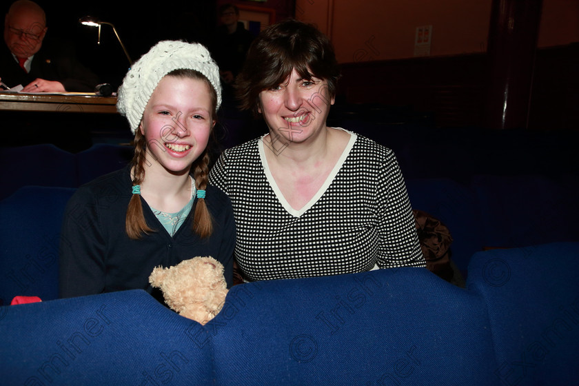 Feis09032020Mon32 
 32
Megan McSweeney from Midleton with her mother Colette

Class:327: “The Hartland Memorial Perpetual Trophy” Dramatic Solo 12 and Under

Feis20: Feis Maitiú festival held in Father Mathew Hall: EEjob: 09/03/2020: Picture: Ger Bonus.