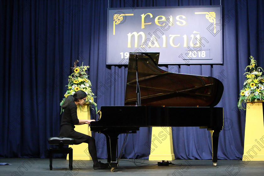 Feis03022018Sat19 
 19
Megan Chan from Blackrock Giving a great 2nd place and Silver Medal performance.
 Instrumental Music: Class: 156: “The Bernard Curtis Memorial Perpetual Cup” Piano Sonata Feis Maitiú 92nd Festival held in Fr. Matthew Hall. EEjob 02/02/2018 Picture: Gerard Bonus.