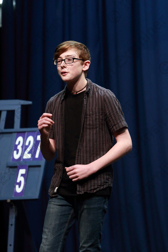 Feis09032020Mon06 
 5~6
Commended Felix O’Donovan from Frankfield performing The Kite Runner.

Class:327: “The Hartland Memorial Perpetual Trophy” Dramatic Solo 12 and Under

Feis20: Feis Maitiú festival held in Father Mathew Hall: EEjob: 09/03/2020: Picture: Ger Bonus.