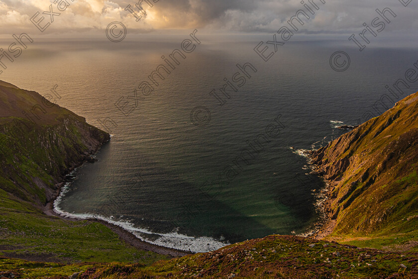 Sauce Creek Brandon Co Kerry on the Dingle peninsula-7525 
 Sauce Creek, Brandon on the Dingle Peninsula in lovely August evening light.Photo by: Noel O Neill-Aug 2023 
 Keywords: DHC, Helen, Sas Creek