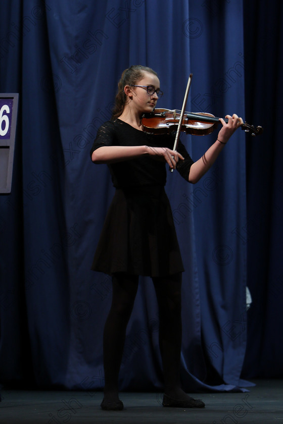 Feis31012018Wed28 
 28
Anna Jansson from Wilton performing Kabalevsky 1st movement Opus 48.
 Instrumental Music; Class: 236 “The Shanahan & Co. Perpetual Cup”: Advance Violin, one movement from a Concerto; Feis Maitiú 92nd Festival held in Fr. Matthew Hall. EEjob 31/01/2018. Picture: Gerard Bonus.