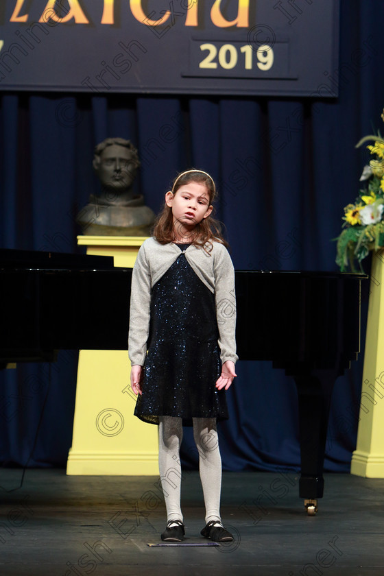 Feis26022019Tue02 
 2
Lotte Faber singing.

Class: 56: 7 Years and Under arr. Herbert Hughes –Little Boats (Boosey and Hawkes 20th Century Collection).

Feis Maitiú 93rd Festival held in Fr. Mathew Hall. EEjob 26/02/2019. Picture: Gerard Bonus