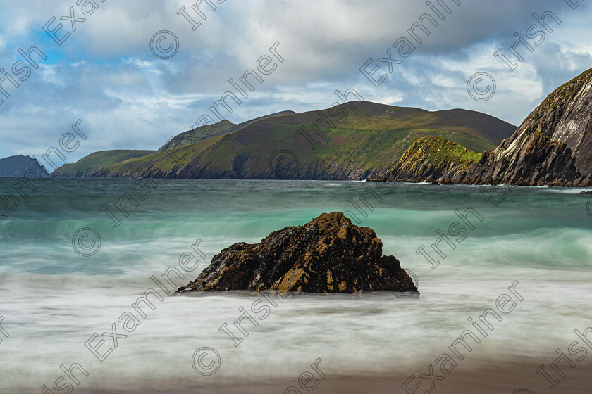 Coumeenole-3978 
 Long exposure at Coumeenole beach, west of Dingle Co Kerry.Photo by: Noel O Neill 
 Keywords: Coumeenole, KCC, Rodney O Callaghan