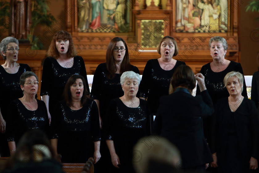 Feis0302109Sun51 
 47~51
The Voices Killeagh singing “Ships of Arcady” Conducted by Mary Padder Daly.

Class: 79: “The Holy Trinity Perpetual Cup” Chamber Choirs Two Contrasting Songs.

Feis Maitiú 93rd Festival held in Fr. Matthew Hall. EEjob 03/02/2019. Picture: Gerard Bonus.