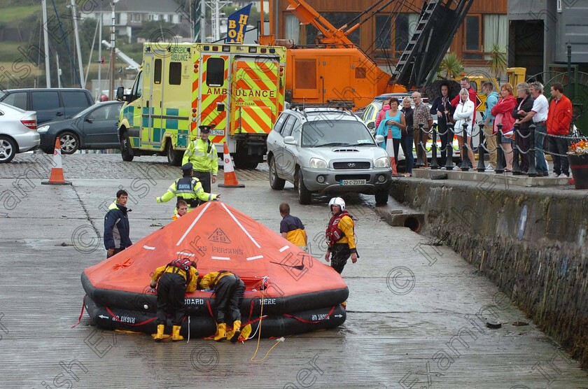 Astrid-ship-4 
 EEXX job 24/07/2013.
Liferaft brought ashore at Kinsale Pier. Some crew of the Astrid used the liferaft as part of the rescue after the tall ship ran aground near Oysterhaven, Kinsale, Co. Cork
Pic; Larry Cummins 
EE staff

Pic; Larry Cummins
EE staff