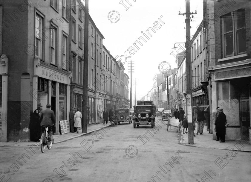 Now-and-Than-Bandon-10 
 South Main Street, Bandon, Co. Cork in 1932. Ref. 63C Old black and white towns