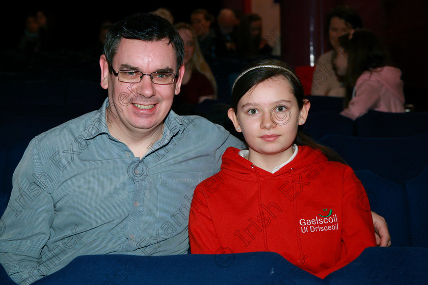 Feis20022018Tue27 
 27
Performer Helen Healy from Glanmire with her dad John.
 Speech and Drama Class: 364: Girls 11 Years and Under Section 1 Feis Maitiú 92nd Festival held in Fr. Mathew Hall. EEjob 20/02/2018 Picture: Gerard Bonus.